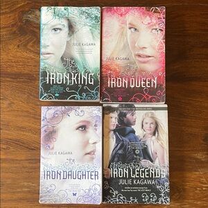 Set of 4 IRON FEY Series by Julie Kagawa Harlequin Teen Used Books